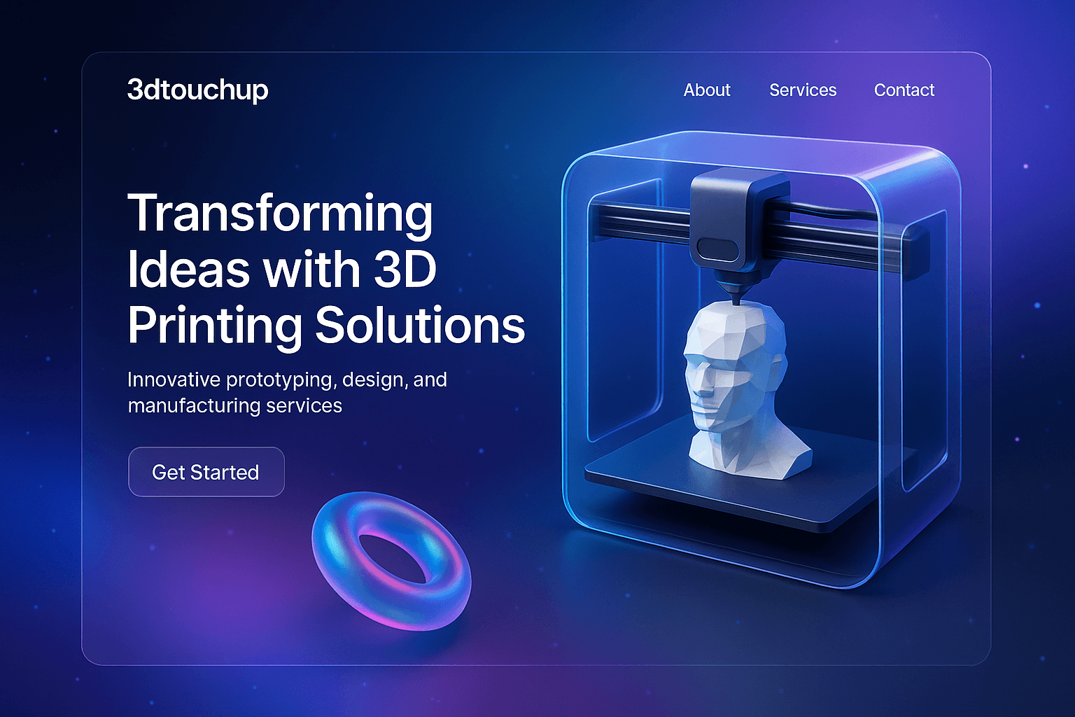 3dtouchup.com website mockup